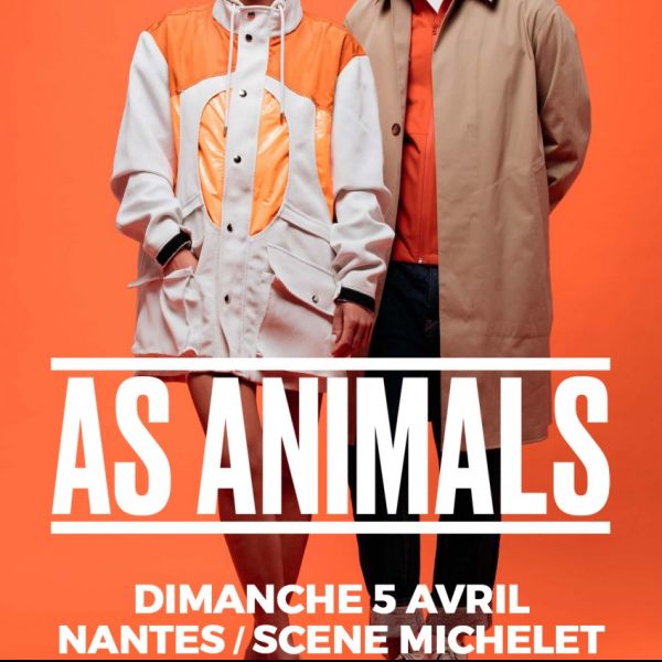 As Animals + guest @ NANTES - La Scène Michelet