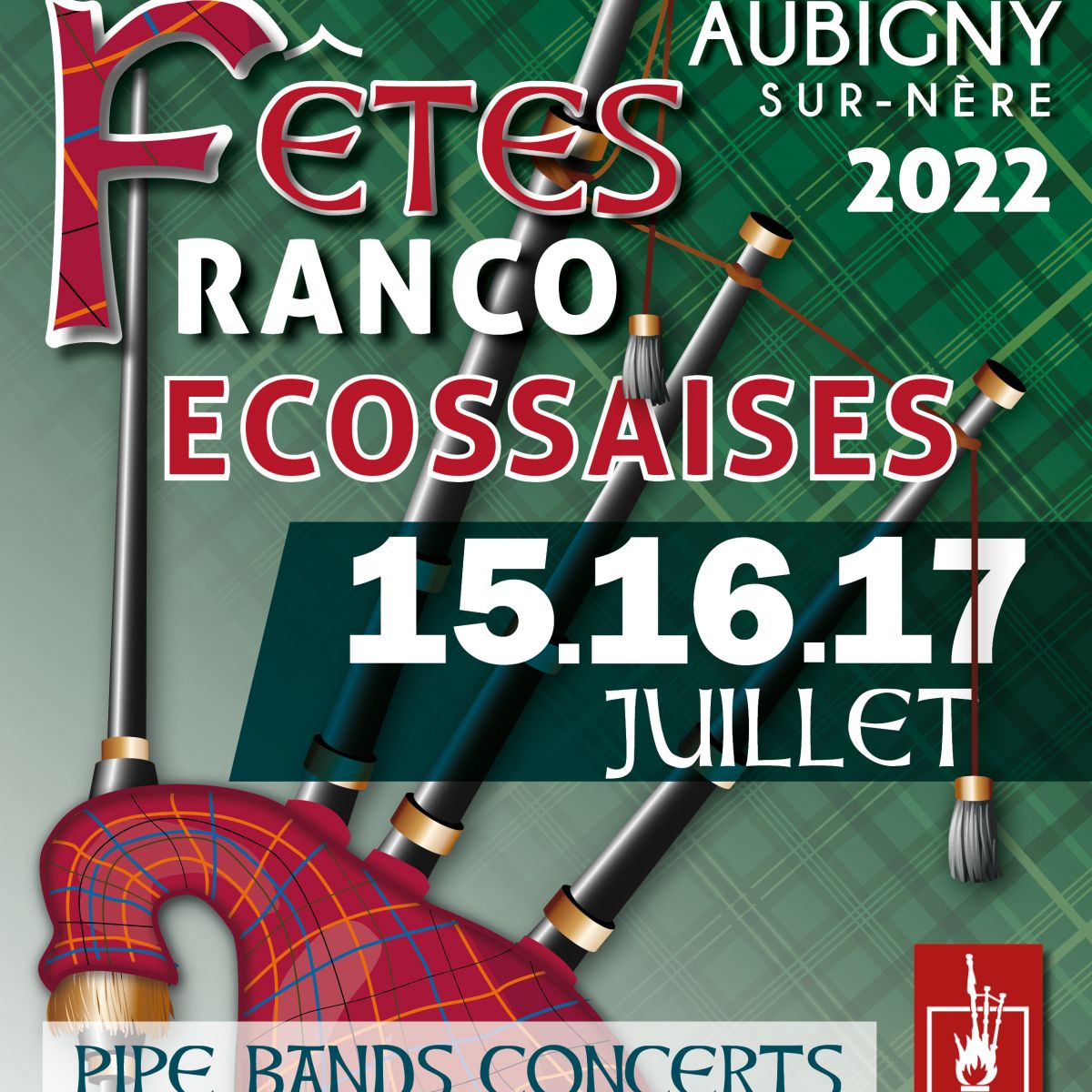 Concert des Red Hot Chilli Pipers – Fêtes Franco Ecossaises