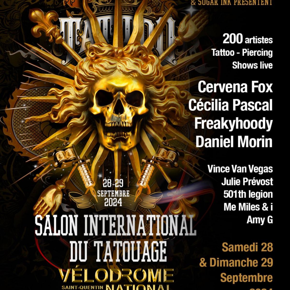 Salon international du tatouage de Saint Quentin en Yvelines