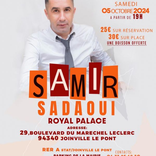 SAMIR SADAOUI EN CONCERT