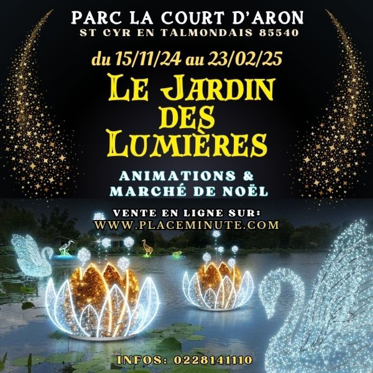 LE JARDIN DES LUMIERES !