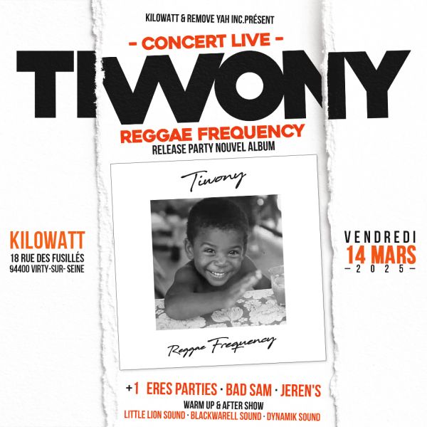 TIWONY (Reggae Frequency) + Guests