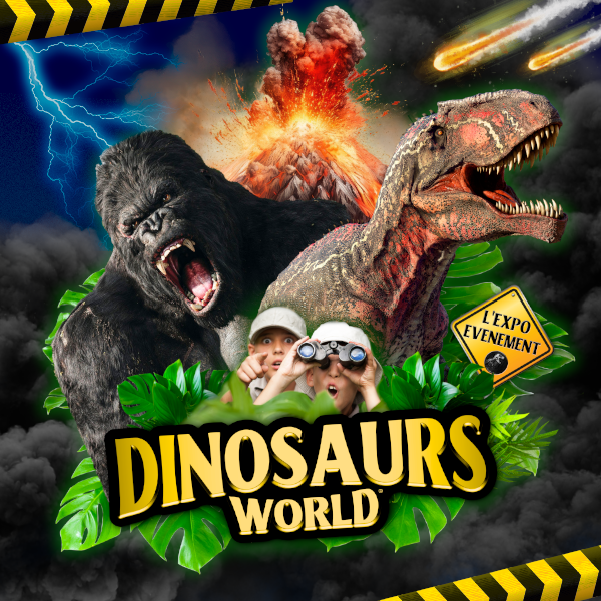 Exposition de dinosaures • Dinosaurs World à Soumagne