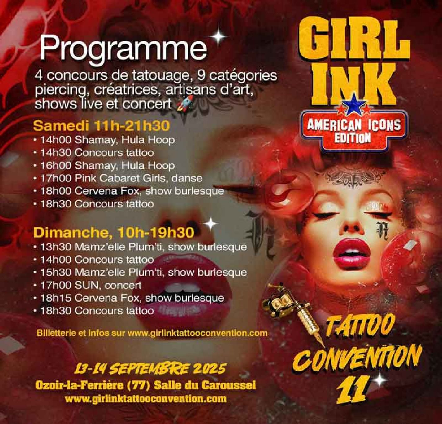 11ème Girl'Ink Tattoo Convention