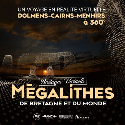 BRETAGNE VIRTUELLE - LE SECRET DES MEGALITHES + LES HEROS DE L'HISTOIRE DE BRETAGNE