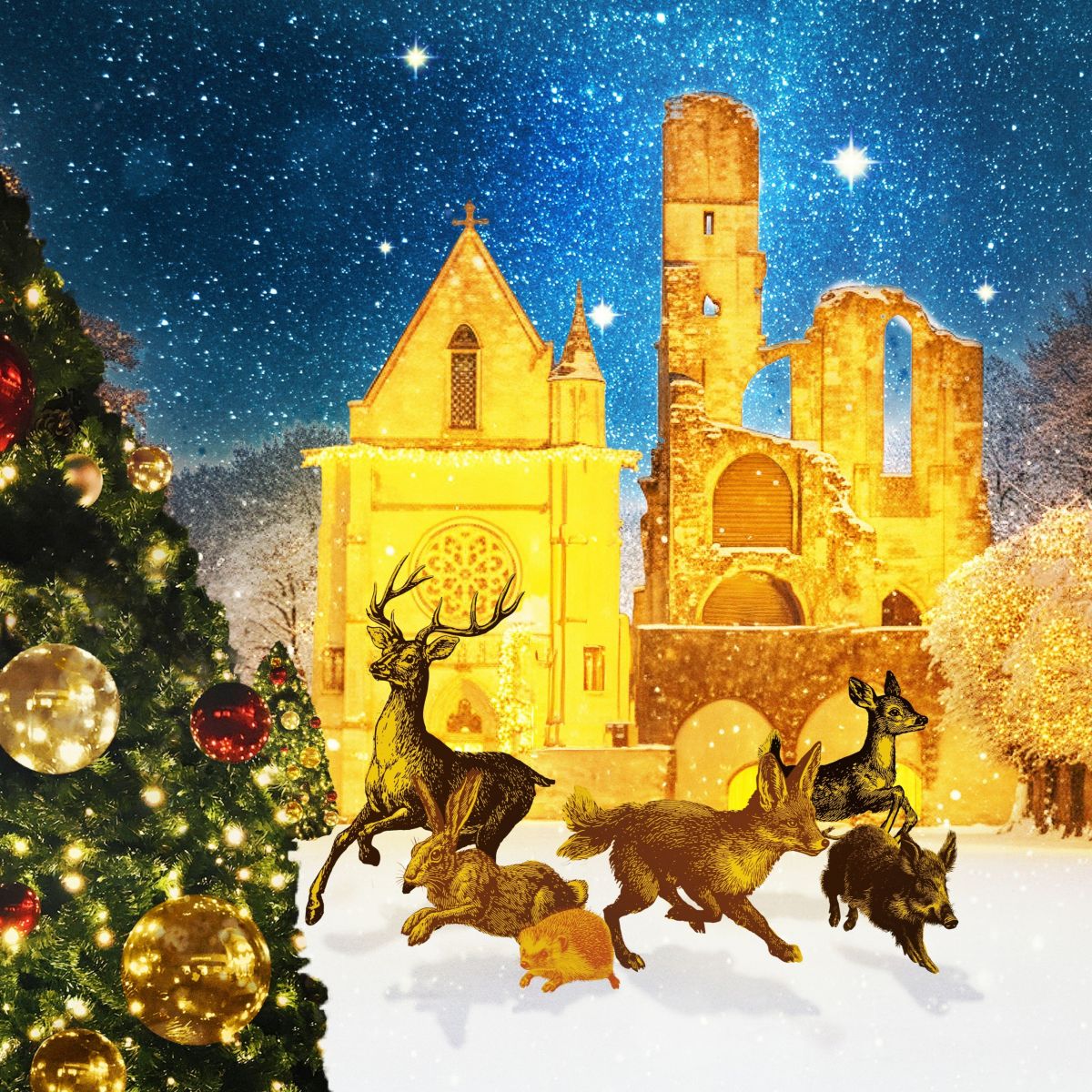 Le Noël des animaux de Chaalis