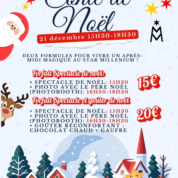 Spectacle et goûter de Noël