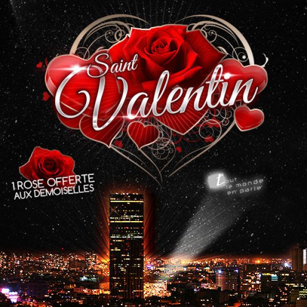 Saint Valentin sur les toits de paris