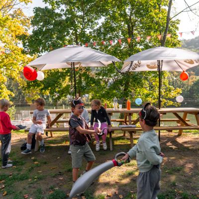 L'Île des Pirates : Parc aventure filet et accrobranche