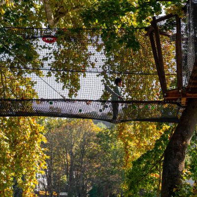 L'Île des Pirates : Parc aventure filet et accrobranche