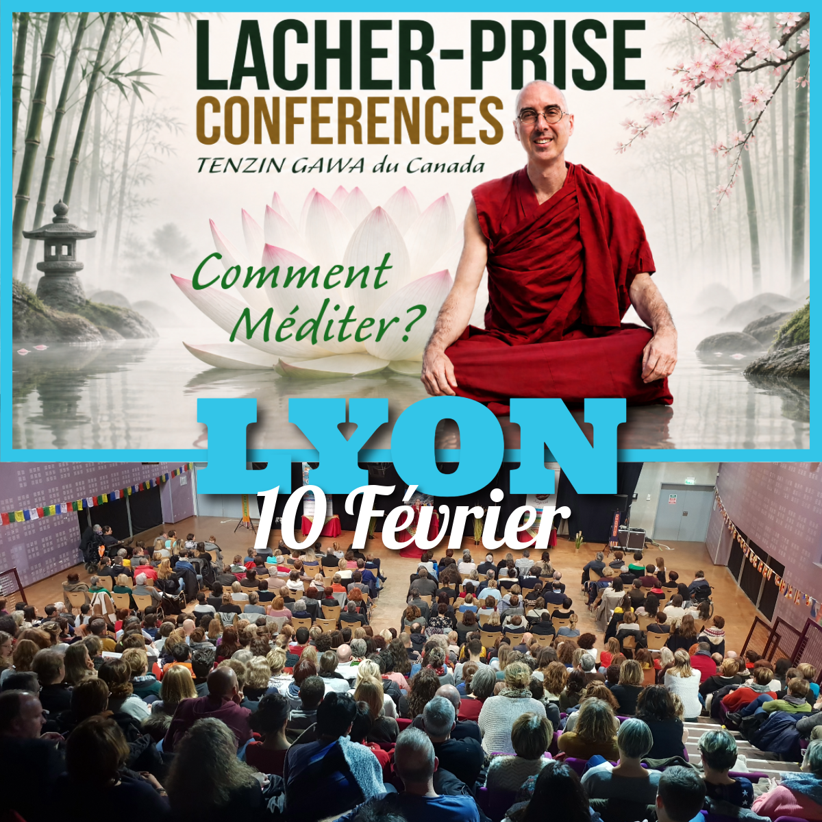 LYON 10 Février | Lâcher Prise - Comment Méditer avec Jason Simard ?